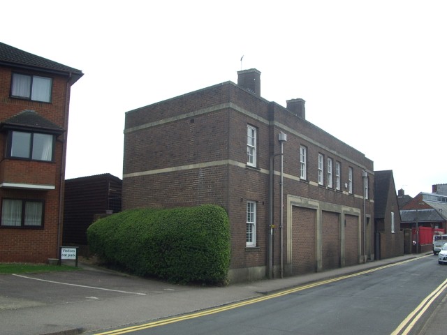 Original garages for Police Station 2015